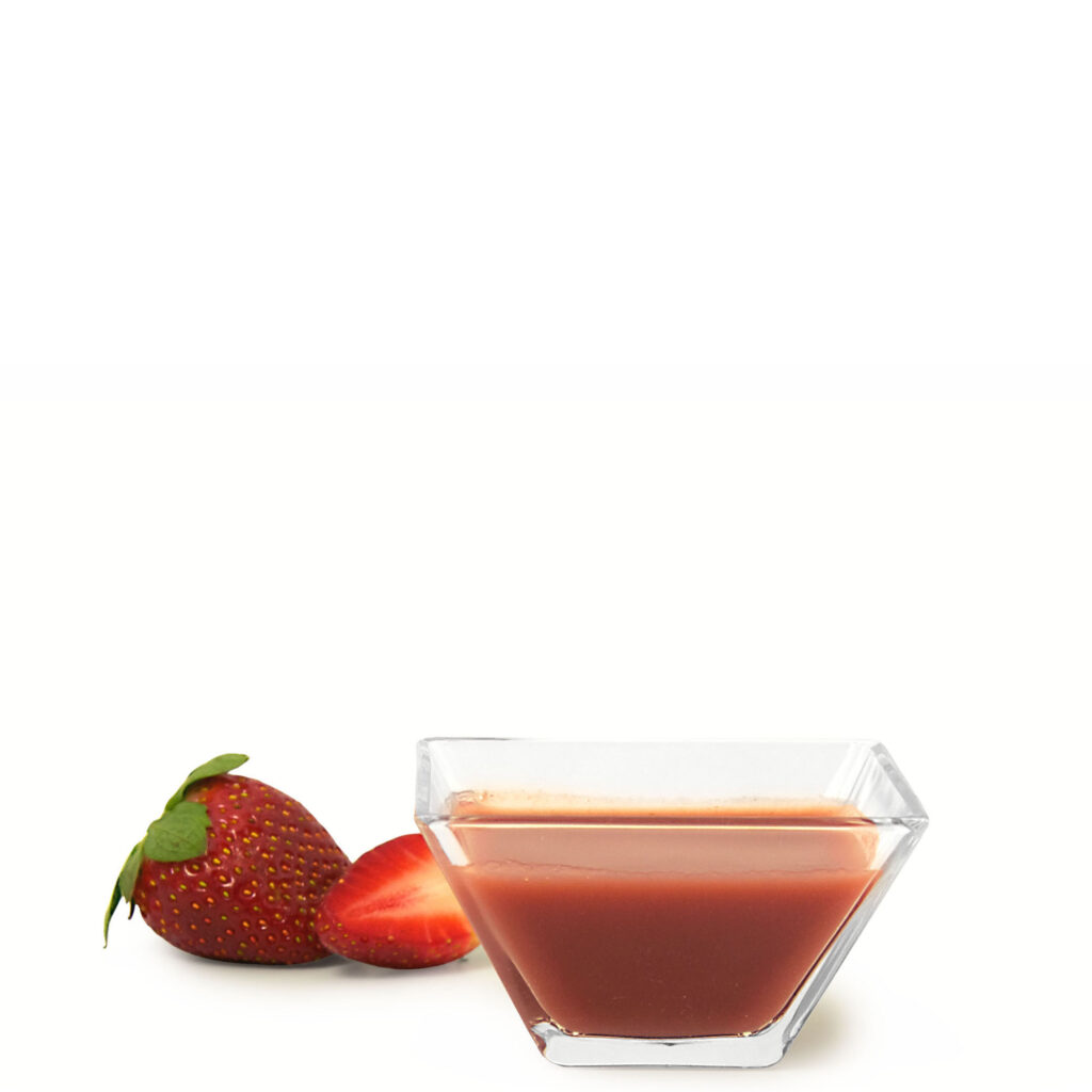 Image of strawberry puree for sale or distribution