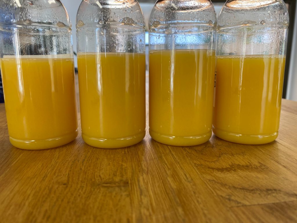 fresh squeezed orange juice nfc