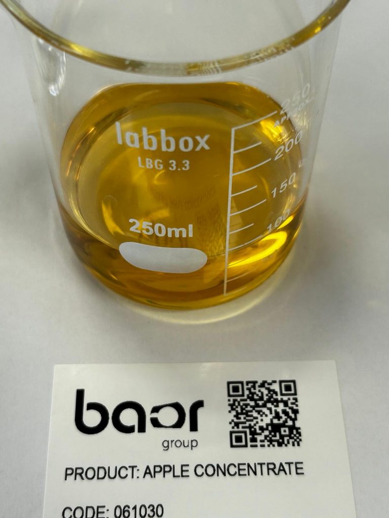 apple juice from concentrate bib baor products