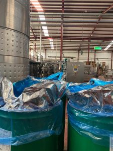 Industrial pasteurization process for fruit juice concentrates using tubular heat exchanger