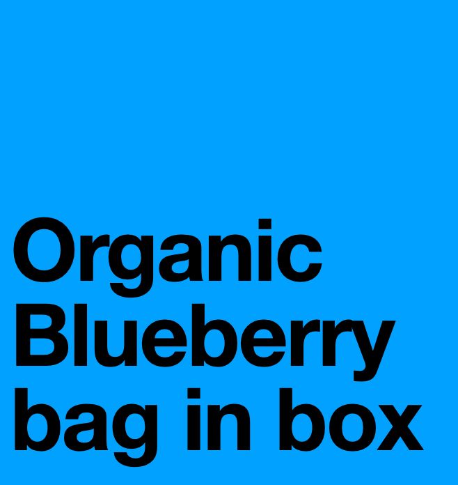 Organic blueberry vinegar product name