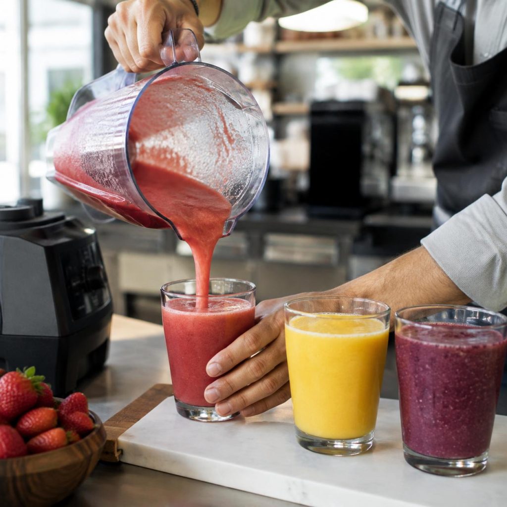 smoothie Fruit beverage concentrates for coffee shops and foodservice
